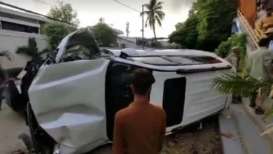 Man injured in Karsaz road accident