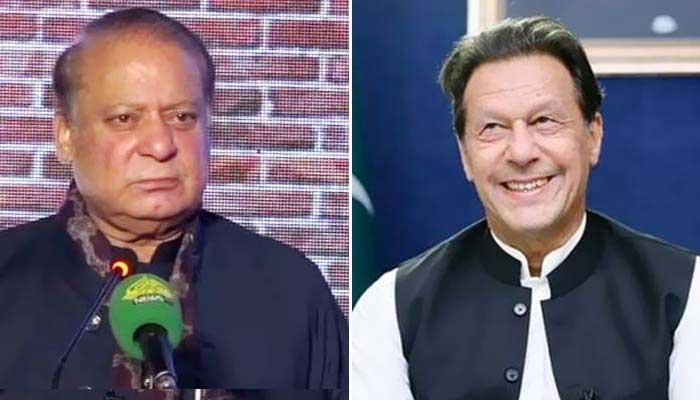 Nawaz Sharif schools Imran Khan