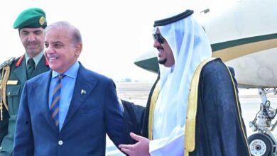 PM Shehbaz reaches Riyadh