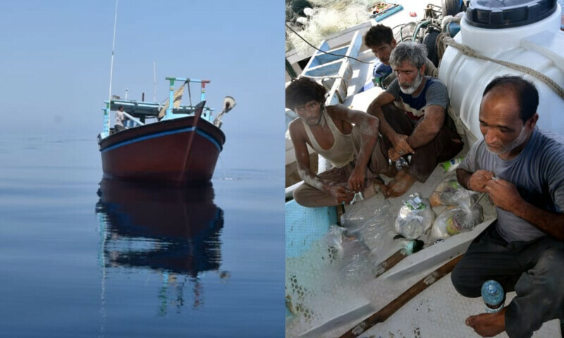 Pakistan Navy rescues Iranian fishermen