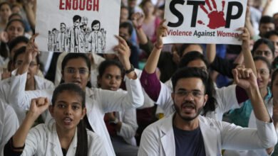 indian doctor strike against rape and murder