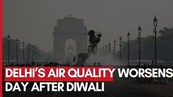 New Delhi chokes in smog