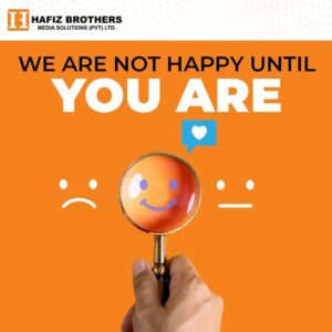 With over 5,000 successful projects, we’ve built a legacy of client satisfaction. At Hafiz Brothers Media Solutions