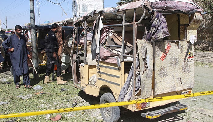 nine killed in Mastung explosion