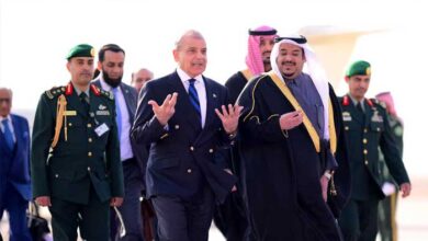 PM Shehbaz reaches Riyadh