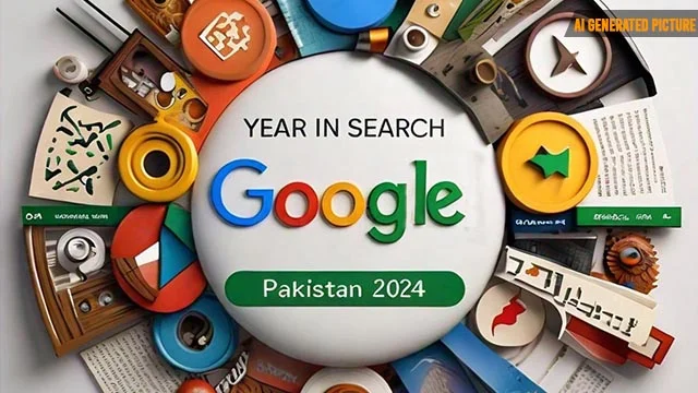 Pakistanis searched on Google in 2024