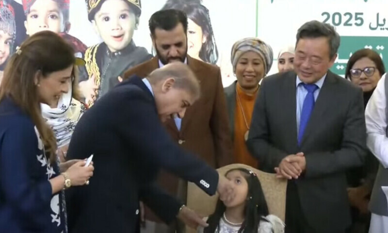 PM Shehbaz launches anti-polio drive