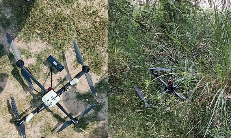 Pakistan shoots down Indian quadcopter