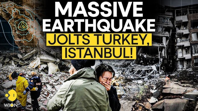 Powerful earthquake of 6.2