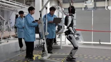 China's AI-powered humanoid robots