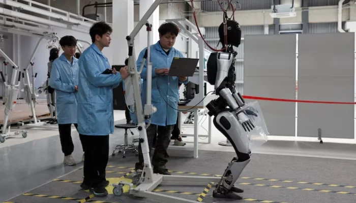 China's AI-powered humanoid robots