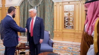 Trump meets Syrian president