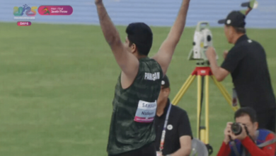 gold at Asian Athletics Championship
