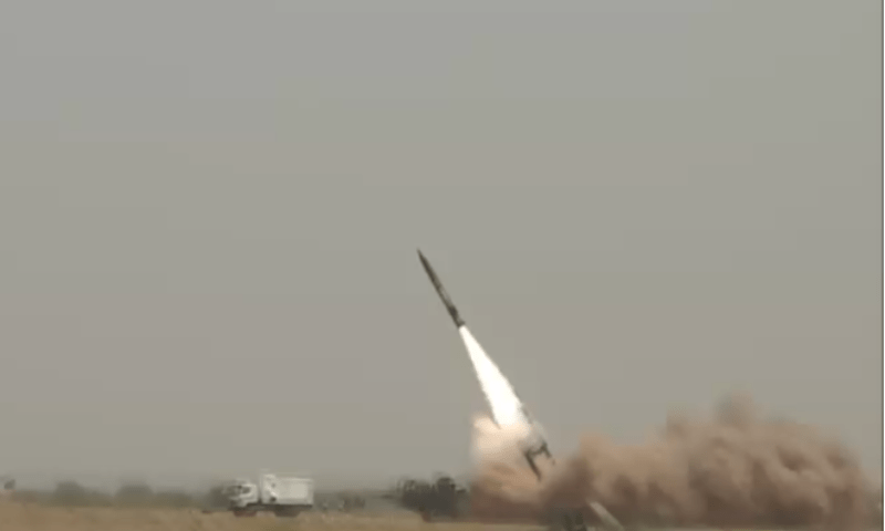 short-range Abdali ballistic missile