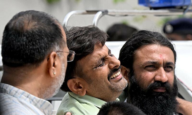 Air India crash site