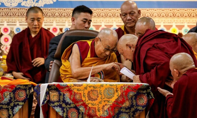 Dalai Lama suggests institution